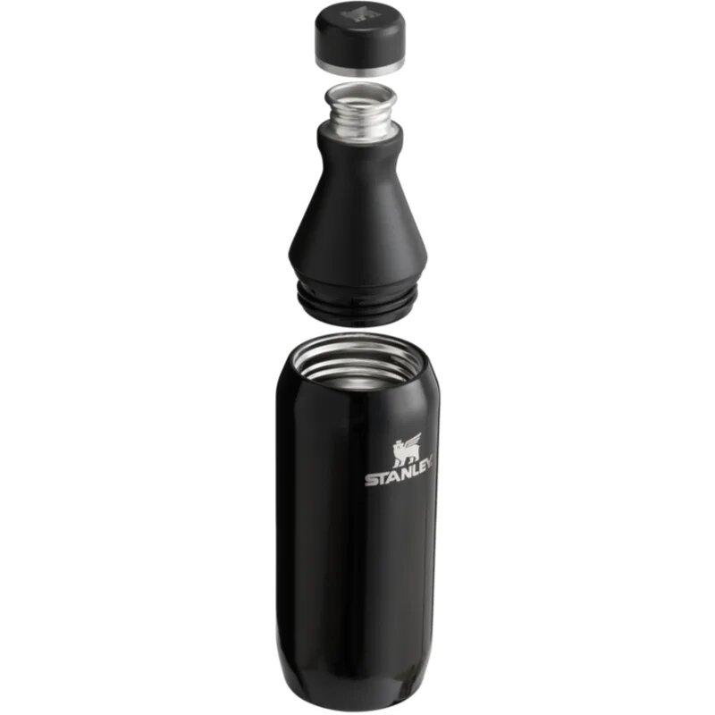 Stanley All Day Slim Bottle sticlă inoxidabilă pentru apă mica Black Gloss 1 buc