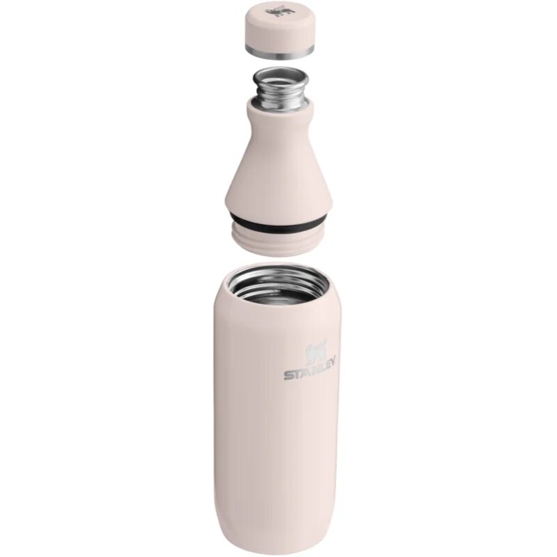 Stanley All Day Slim Bottle sticlă inoxidabilă pentru apă mica Rose Quartz Gloss 1 buc