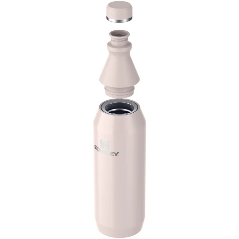 Stanley All Day Slim Bottle sticlă inoxidabilă pentru apă Rose Quartz 1 buc