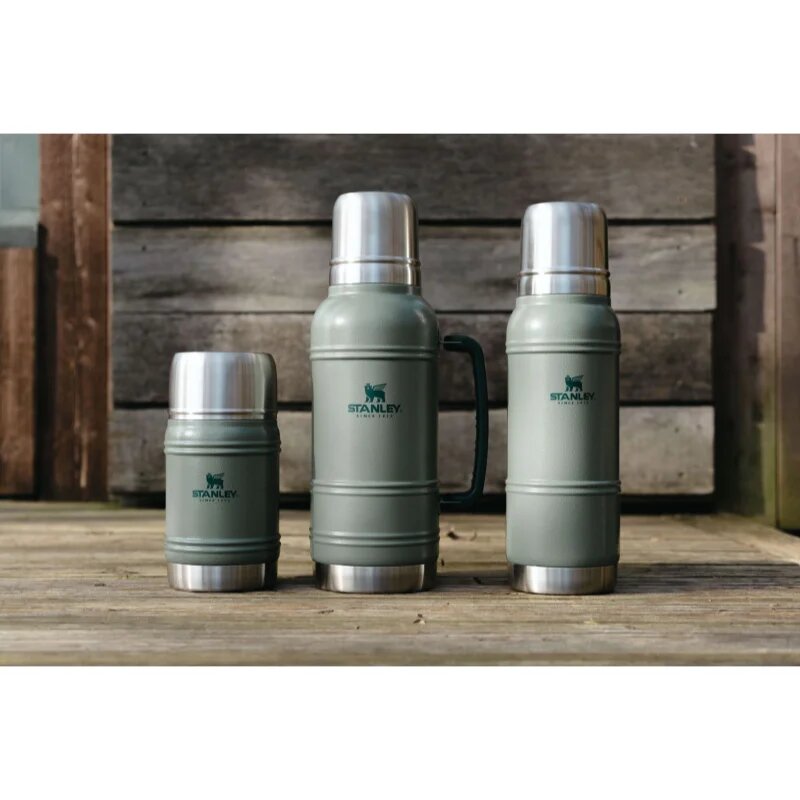 Stanley Artisan Thermal Bottle termos Hammertone Green 1 buc