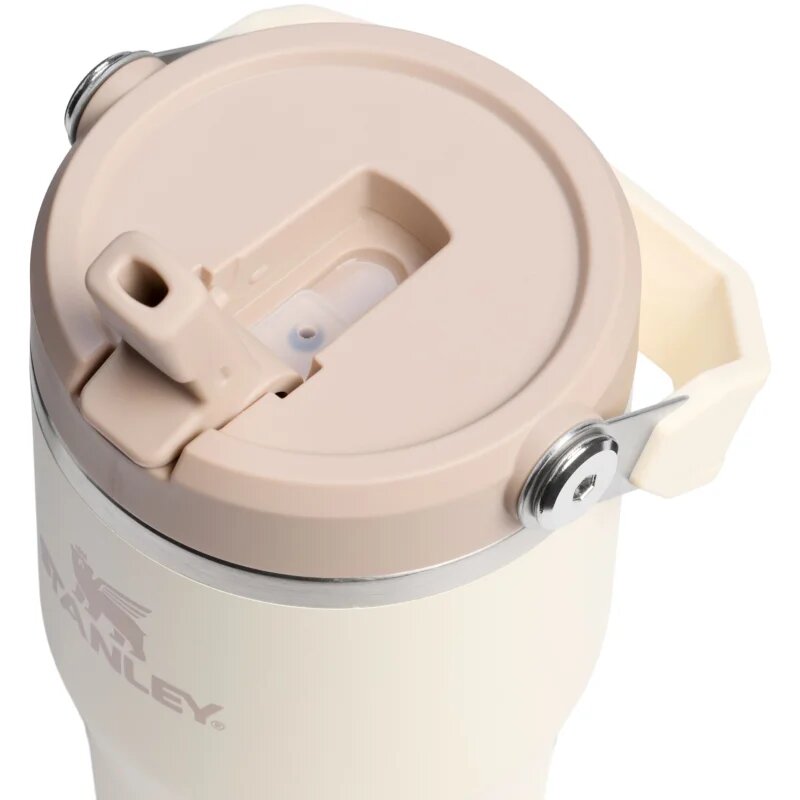 Stanley IceFlow™ Flip Straw 2.0 Tumbler sticlă termos din oțel inoxidabil Cream 1 buc