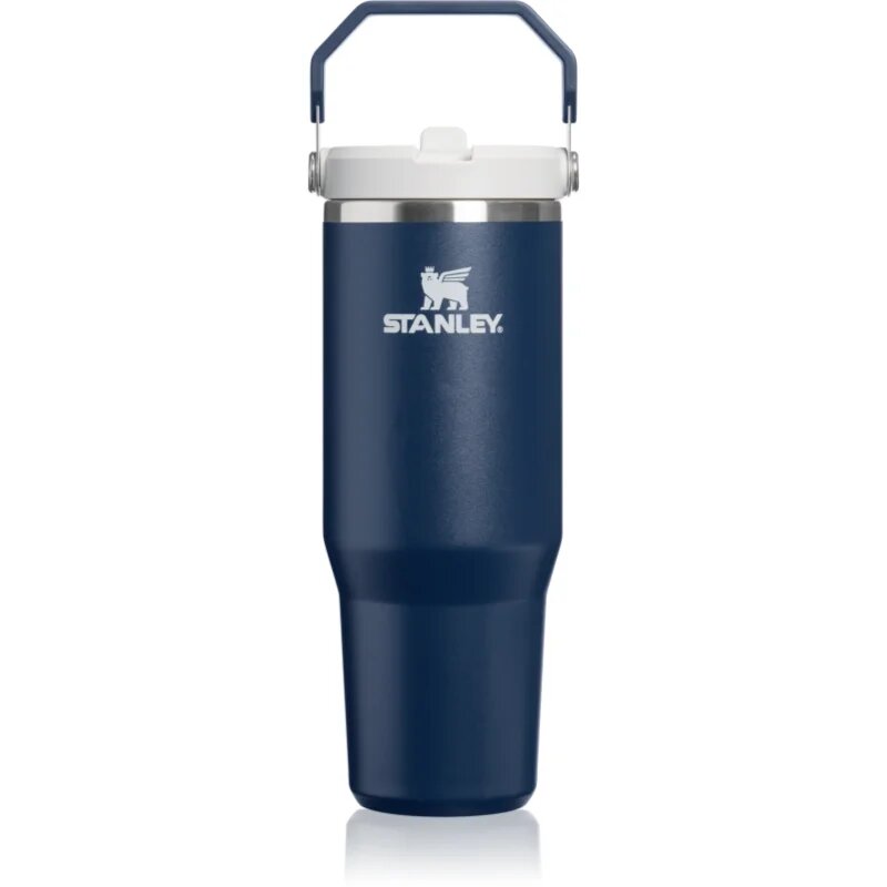 Stanley IceFlow™ Flip Straw 2.0 Tumbler sticlă termos din oțel inoxidabil dark navy 1 buc