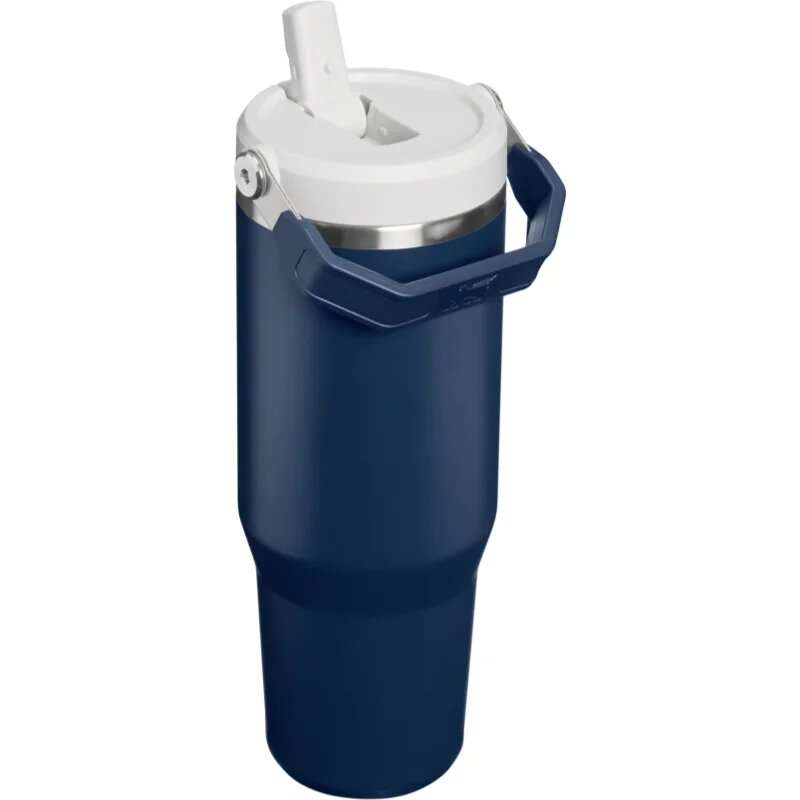 Stanley IceFlow™ Flip Straw 2.0 Tumbler sticlă termos din oțel inoxidabil dark navy 1 buc
