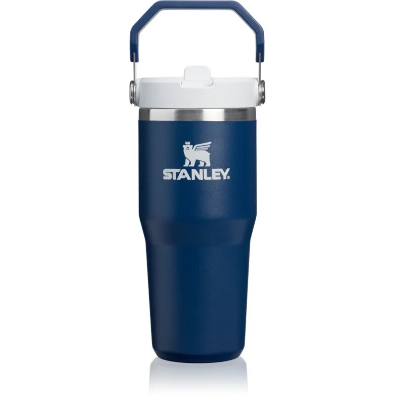 Stanley IceFlow™ Flip Straw 2.0 Tumbler sticlă termos din oțel inoxidabil dark navy 1 buc