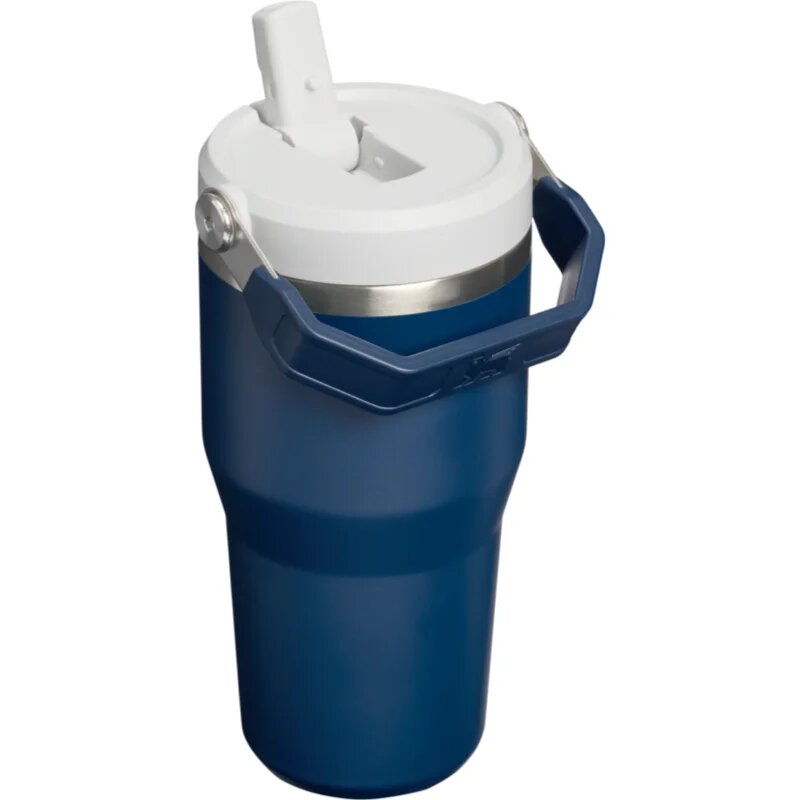 Stanley IceFlow™ Flip Straw 2.0 Tumbler sticlă termos din oțel inoxidabil dark navy 1 buc