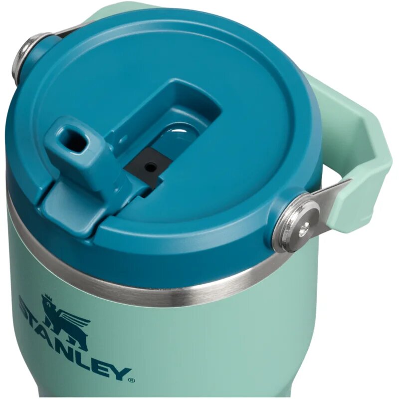 Stanley IceFlow™ Flip Straw 2.0 Tumbler sticlă termos din oțel inoxidabil Spring Green 1 buc