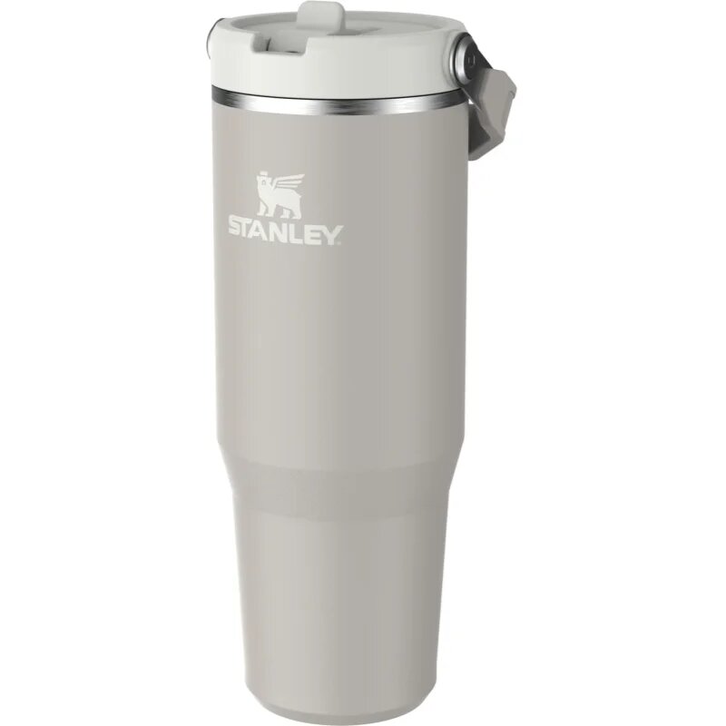 Stanley IceFlow™ Flip Straw Tumbler sticlă inoxidabilă pentru apă Ash 890 ml