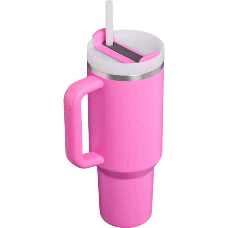 Stanley Quencher H2.O FlowState™ Tumbler pahar din oțel inoxidabil cu pai mare hot pink 1 buc