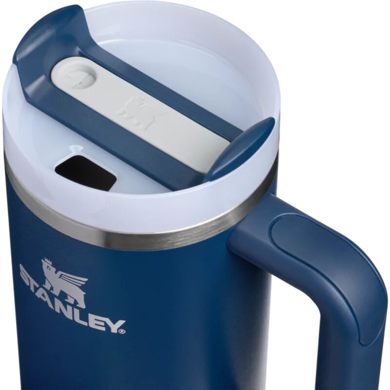 Stanley Quencher H2.O FlowState™ Tumbler pahar din oțel inoxidabil cu pai medium dark navy 1 buc