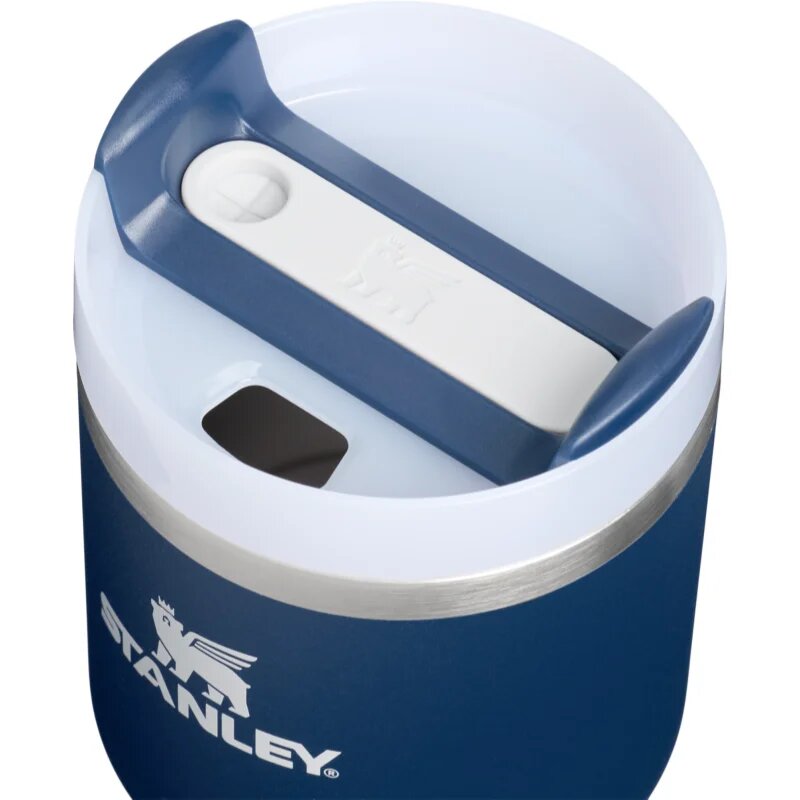 Stanley Quencher H2.O FlowState™ Tumbler pahar din oțel inoxidabil cu pai mic dark navy 1 buc