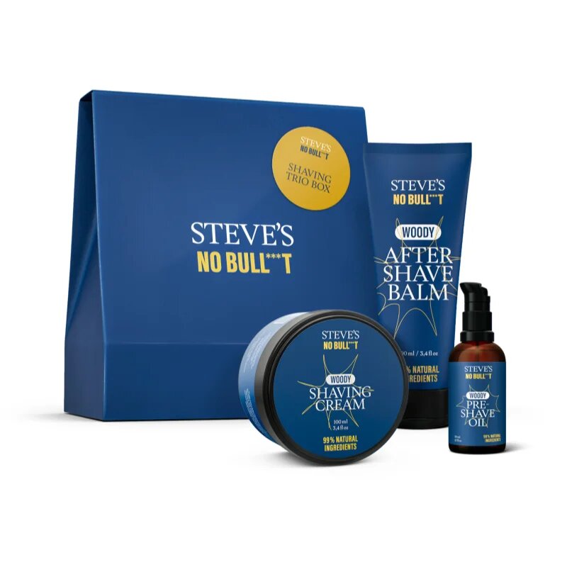 No Bull***t Shaving Trio set cadou pentru ras