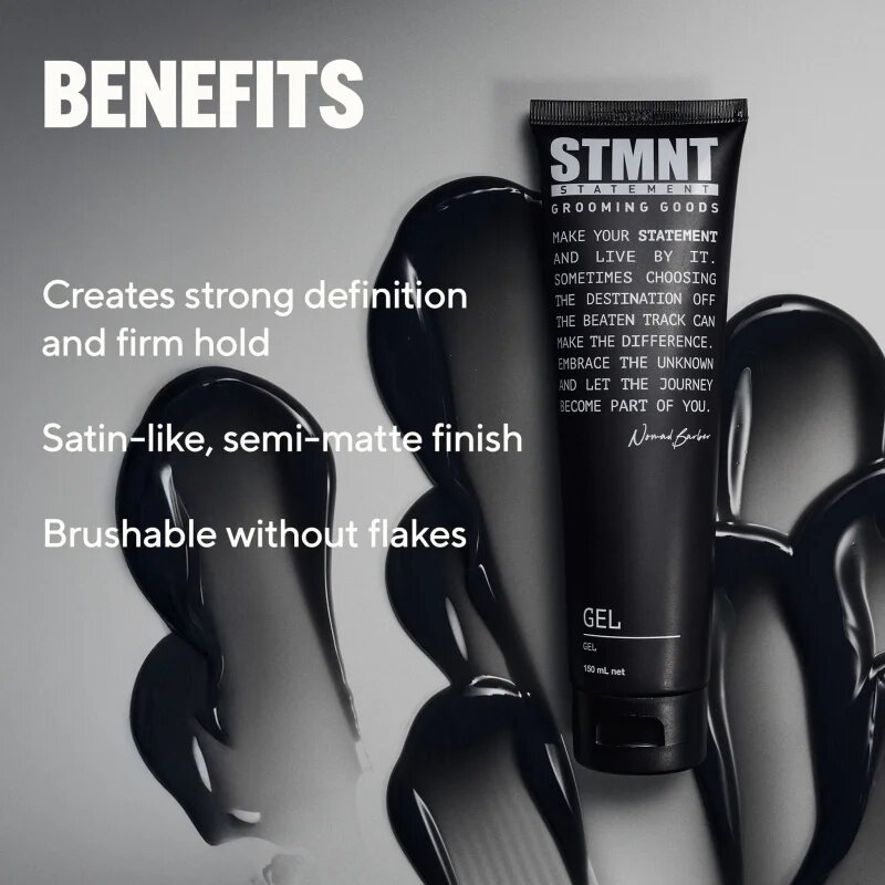 STMNT Nomad Barber Gel styling gel pentru fixare și formă 150 ml