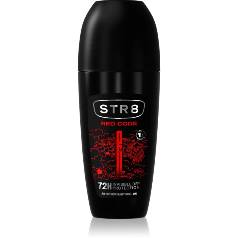 STR8 Red Code Antiperspirant antiperspirant roll-on pentru bărbați 50 ml