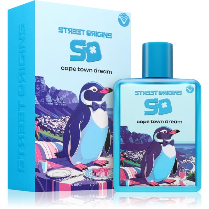 Street Origins Cape Town Dream Eau de Parfum pentru bărbați 75 ml