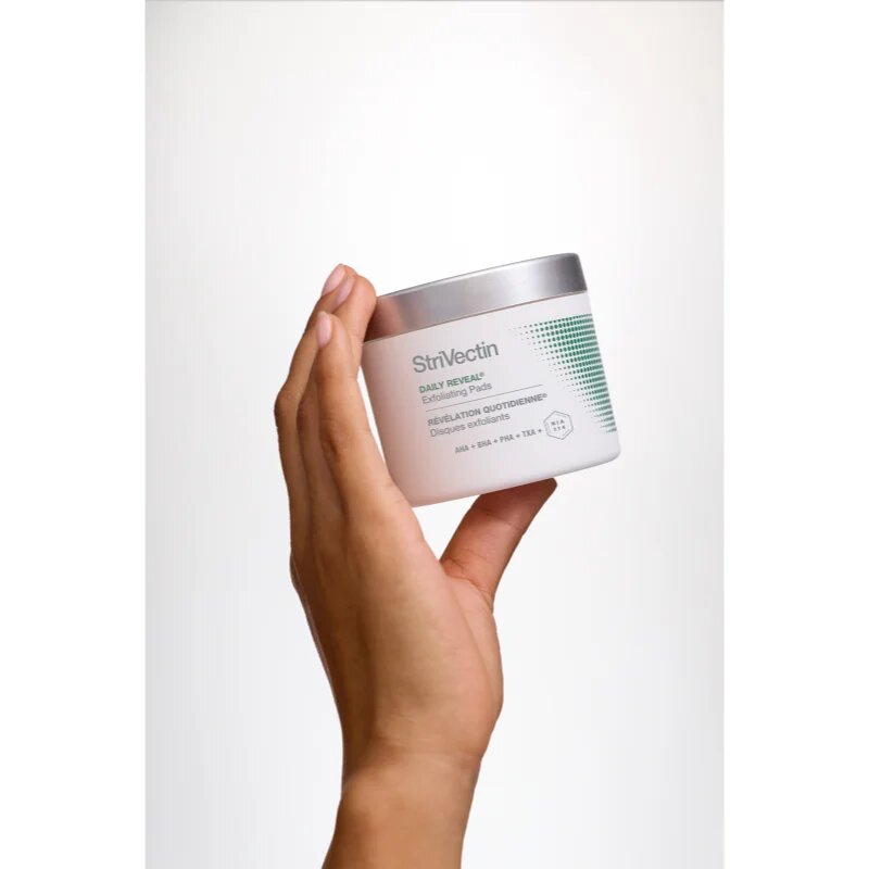 StriVectin Advanced Resurfacing Daily Reveal Exfoliating Pads tampoane exfoliante pentru netezirea pielii si inchiderea porilor 60 buc