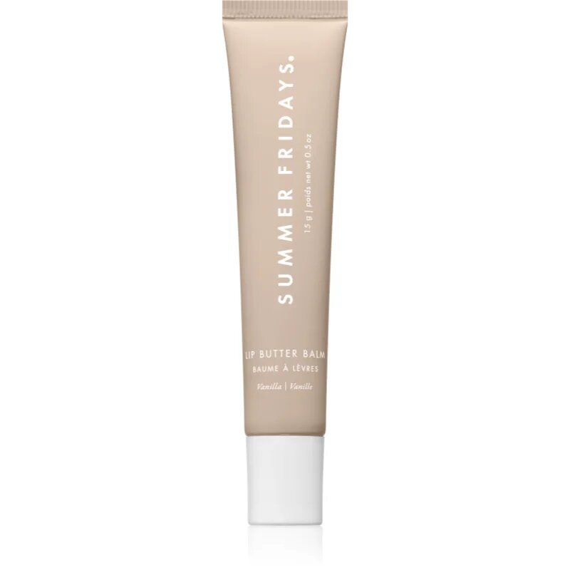 Summer Fridays Lip Butter Balm Balsam de buze hidratant culoare Vanilla 15 g