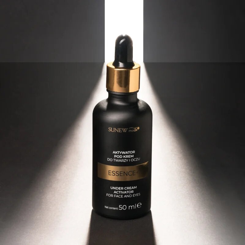SUNEWMED+ ESSENCE+ Face and Eyes Cream Activator Serum Fundatia serului lucios 50 ml