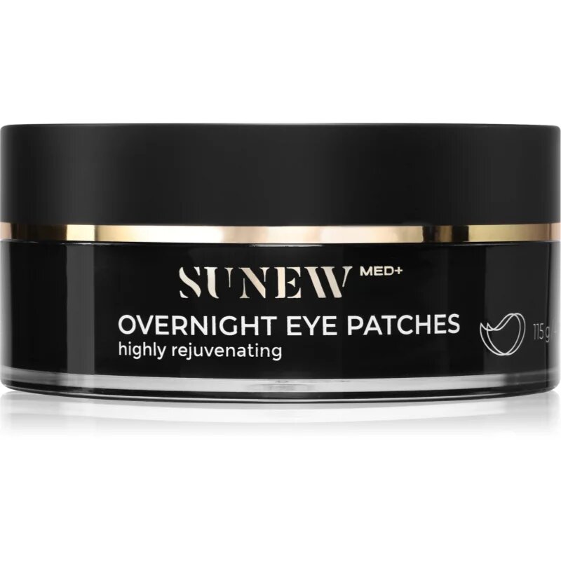 SUNEWMED+ ESSENCE+ Night Regenerating Eye Patches pernuțe din hidrogel cu efect regenerator pentru zona ochilor pentru noapte 60 buc