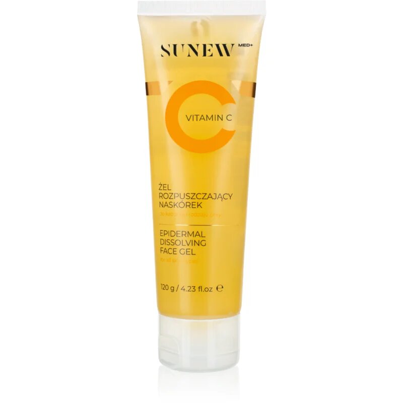 SUNEWMED+ Exfoliating Face Gel gel de curățare pentru îndepărtarea pielii moarte 120 g