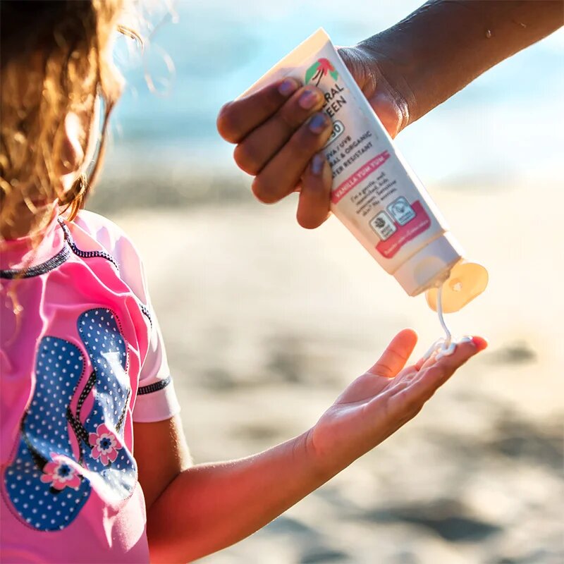 Suntribe Kids Mineral Sunscreen crema de fata cu minerale pentru protectie pentru copii 100 ml
