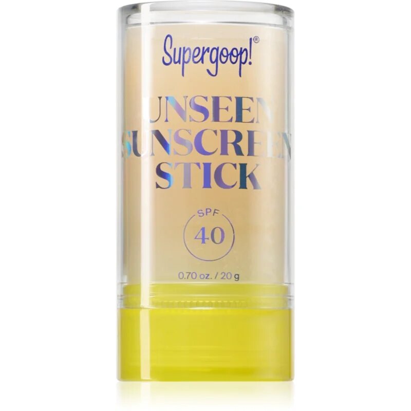 Supergoop! Unseen Sunscreen stick de protecție solară SPF 40 20 g