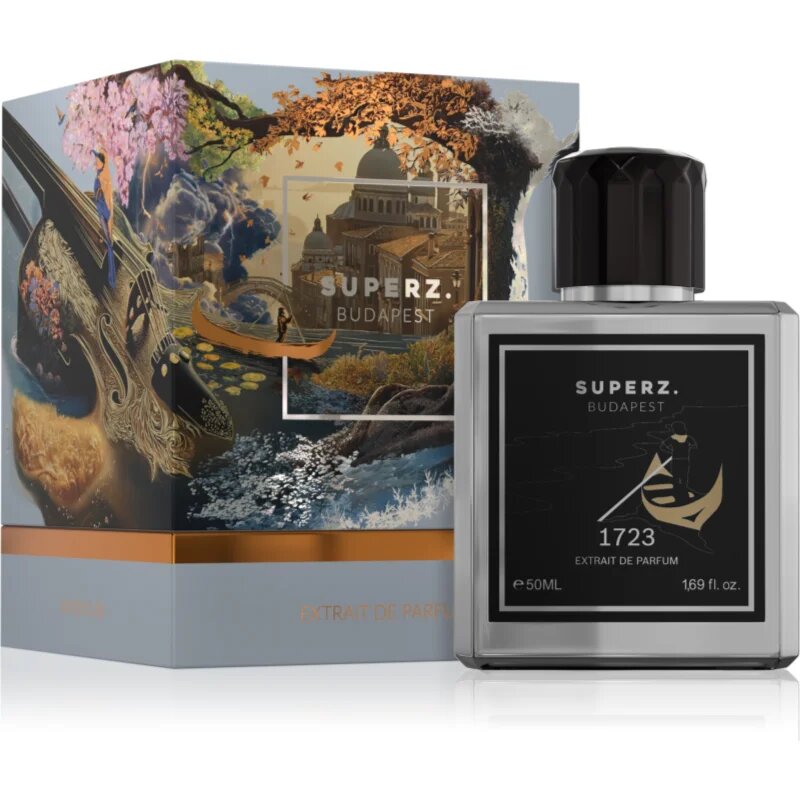 SUPERZ. Budapest 1723 extract de parfum pentru bărbați 50 ml
