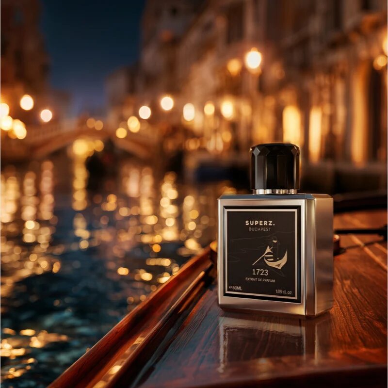 SUPERZ. Budapest 1723 extract de parfum pentru bărbați 50 ml