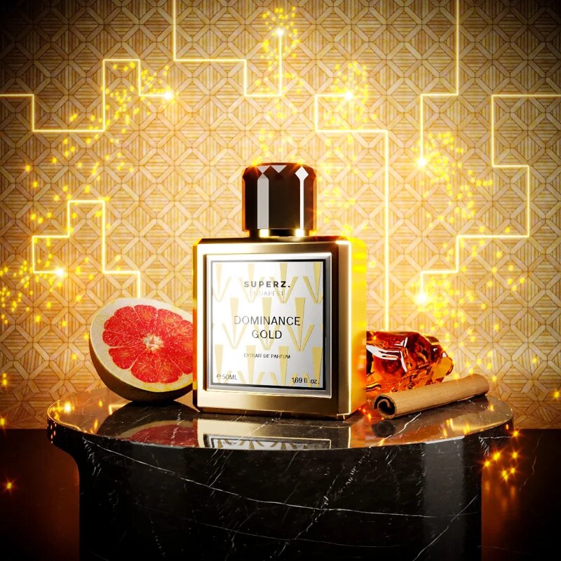 SUPERZ. Budapest Dominance Gold extract de parfum pentru bărbați 50 ml