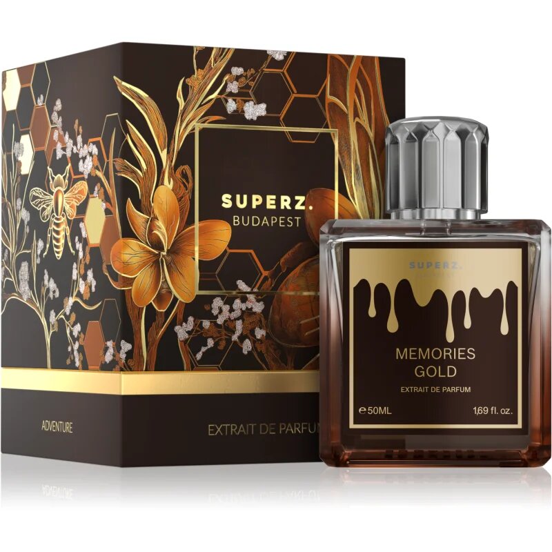 SUPERZ. Budapest Memories Gold extract de parfum unisex 50 ml