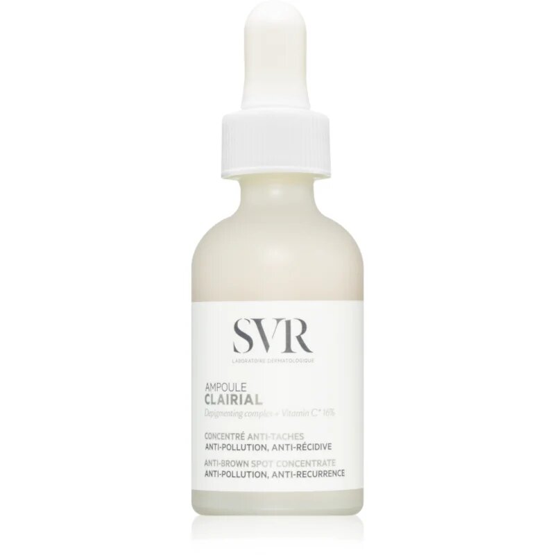 SVR Clairial Ampoule ser pentru depigmentare pentru ten matur 30 ml