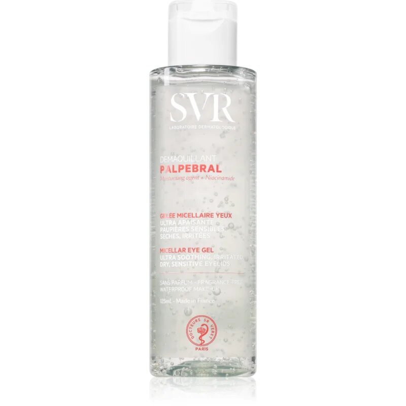SVR PALPEBRAL Micellar Eye Gel gel micelar calmant pentru demachierea ochilor 125 ml