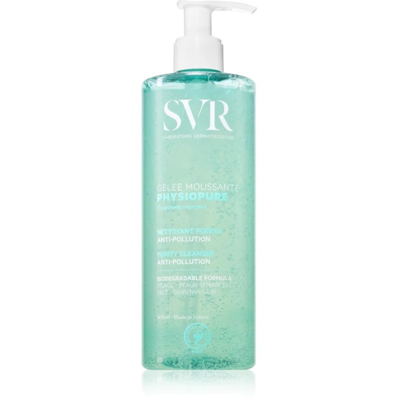 SVR Physiopure Gelee Moussante gel de curățare pentru toate tipurile de ten 400 ml