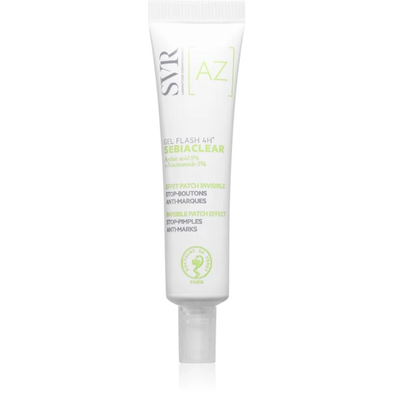 SVR Sebiaclear Gel Flash 4H tratament topic pentru acnee 15 ml
