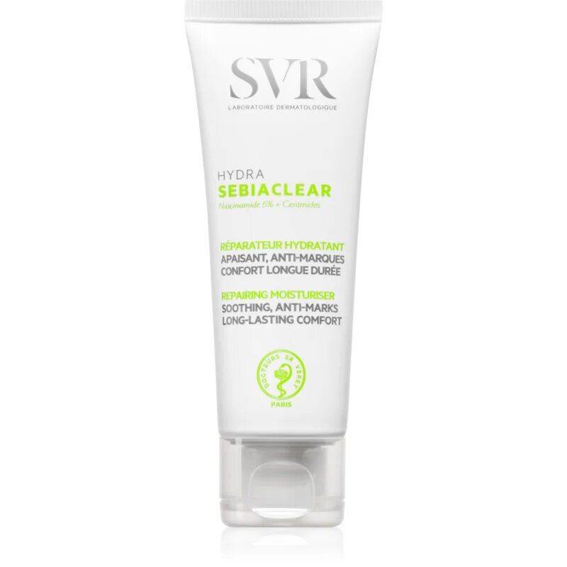 SVR Sebiaclear Hydra crema calmanta si hidratanta pentru pielea cu imperfectiuni 40 ml