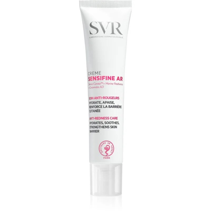 SVR Sensifine AR cremă intens hidratantă impotriva rosetii si a vizibilitatii venelor 40 ml