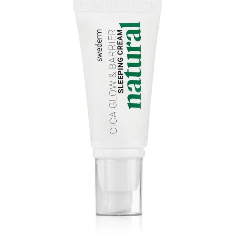 Swederm Cica Glow & Barrier Sleeping Cream crema regeneratoare de noapte cu ceramide 50 ml