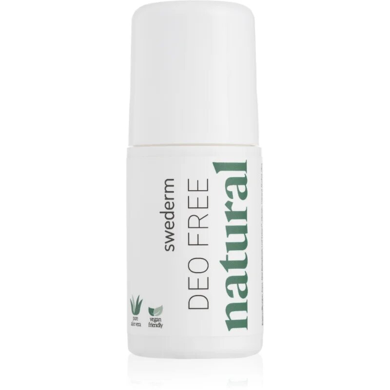 Swederm Natural DEO FREE deodorant roll-on cu aloe vera 50 ml