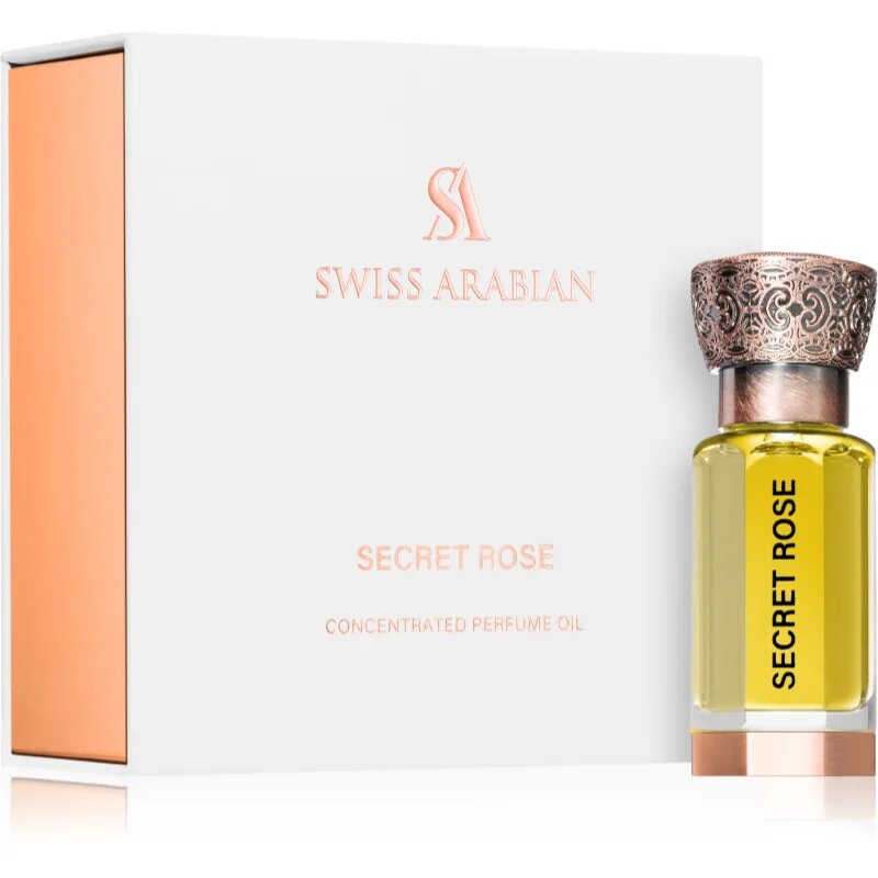 Swiss Arabian Secret Rose ulei parfumat unisex 12 ml