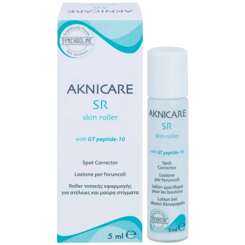 Synchroline Aknicare SR tratament topic pentru acnee roll-on 5 ml
