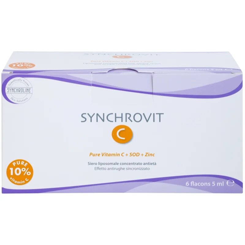 Synchroline Synchrovit C ser lipozomal anti-îmbătrânire 6x5 ml