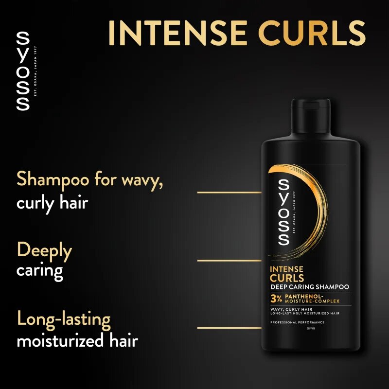 Syoss Curls & Waves șampon pentru păr creț 440 ml