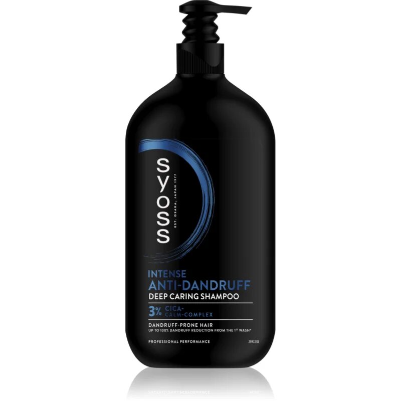 Syoss Intense Anti-Dandruff sampon anti-matreata pentru un scalp uscat atenueaza senzatia de mancarime 750 ml