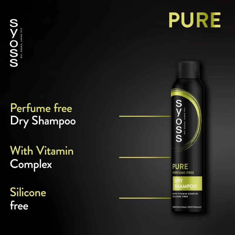 Syoss Pure Fresh șampon uscat înviorător 200 ml