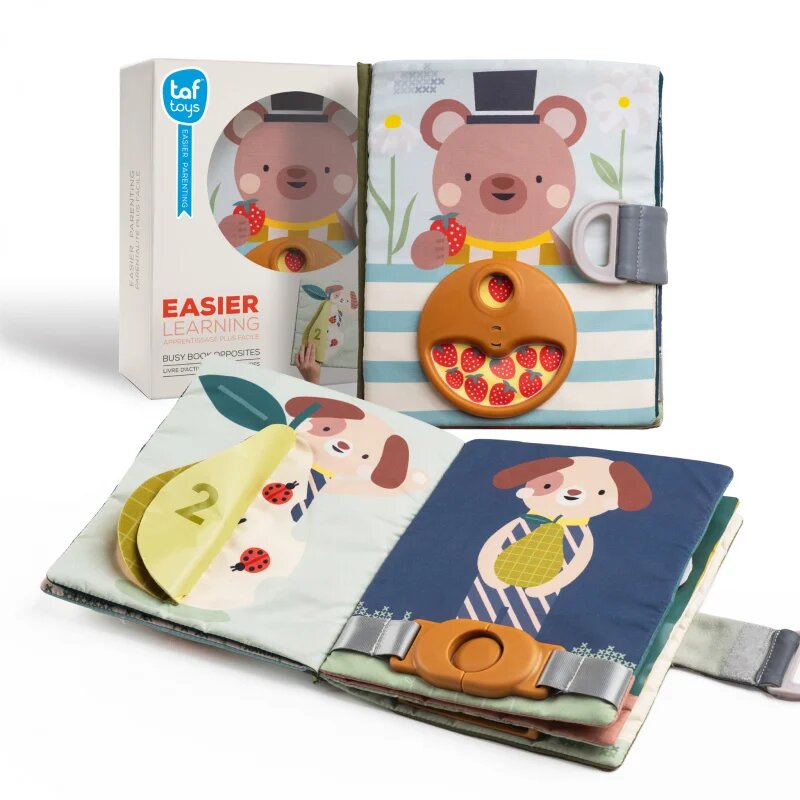 Taf Toys Fantasy Busy Book carte educativă contrastantă 1 buc