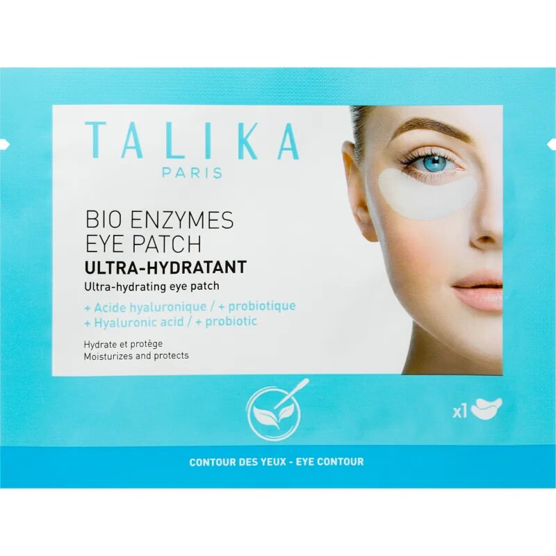 Talika Bio Enzymes Eye Patch mască pentru ochi cu efect de netezire cu probiotice 1 buc