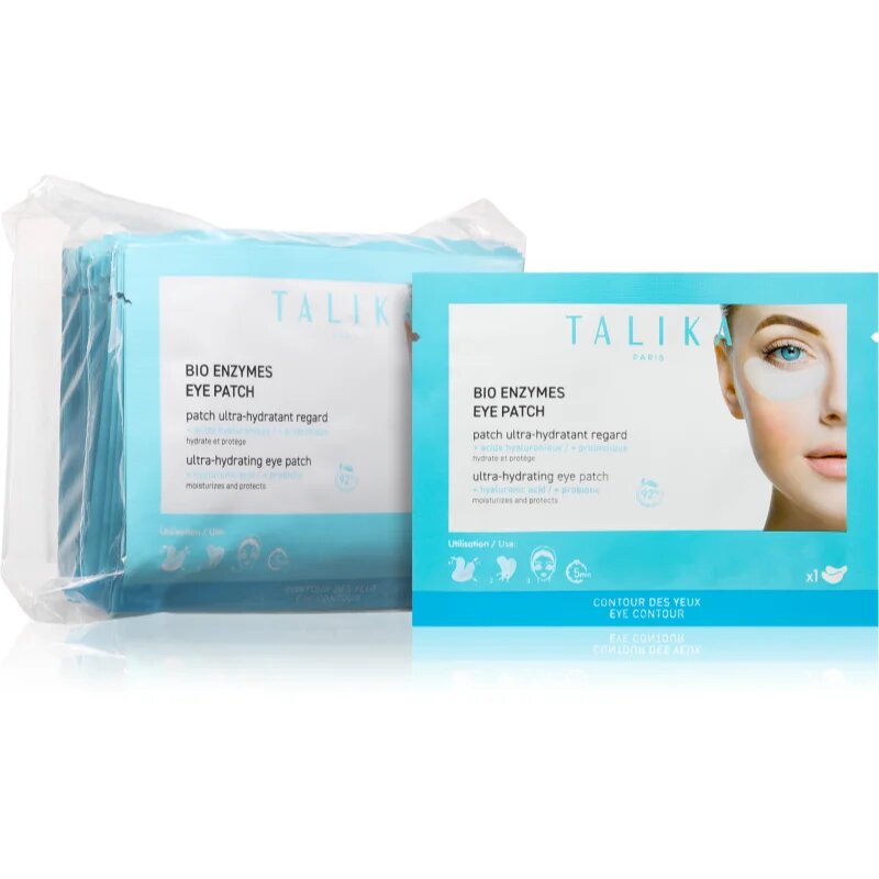 Talika Bio Enzymes Eye Patch mască pentru ochi cu efect de netezire cu probiotice 30 buc