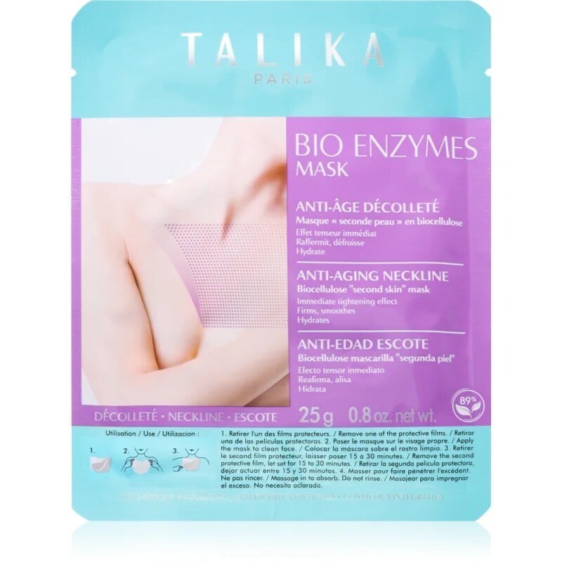 Bust Phytoserum mască textilă iluminatoare decolteul si bustul 25 g