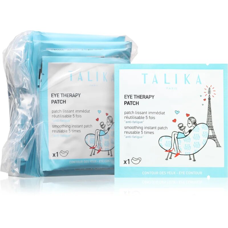 Talika Eye Therapy Patch Reusable masca pentru netezire zona ochilor 30 buc
