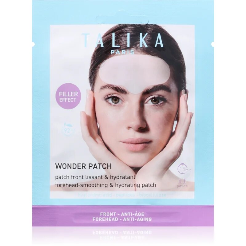Talika Wonder Patch Forehead mască textilă pentru contururile faciale cu efect de fermitate 1 buc