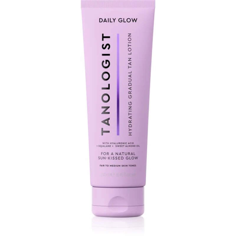 TANOLOGIST Daily Glow loțiune de corp hidratantă pentru bronzare treptata culoare Light To Medium 250 ml